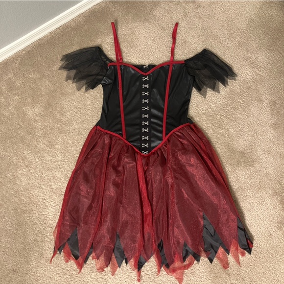 Spirit Halloween Dangerous Red Costume - Red Riding Hood - Picture 2 of 14